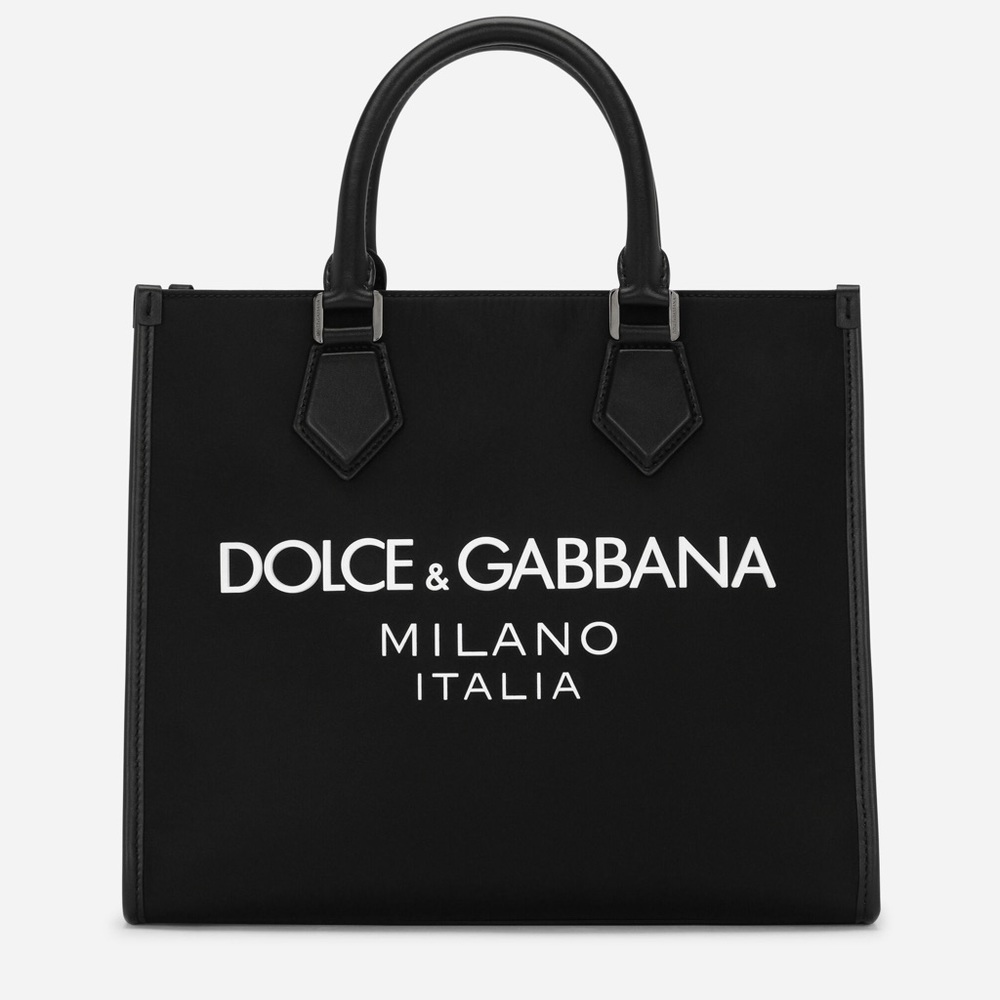 Dolce&Gabbana small nylon shopper tote
